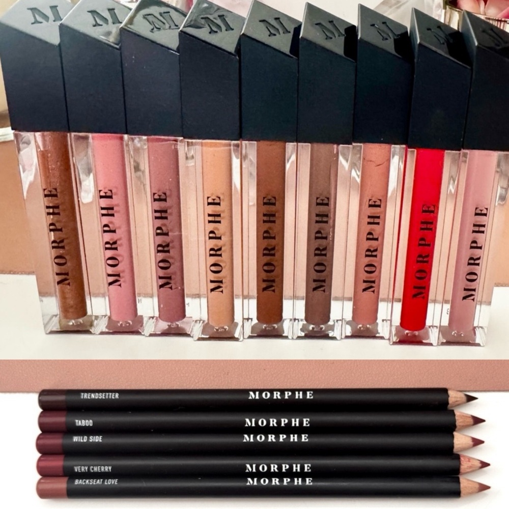 Bundle Morphe Makeup Lipgloss & Lip Liner